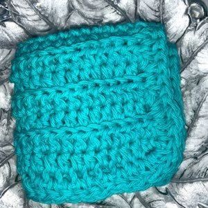 Hand Crafted Crocheted All Purpose 100% Cotton Reusable Wash or Dish Cloth